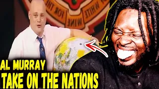 American React to AL MURRAY "Nations of the World" REACTION