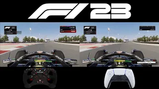 F1 23: Controller VS Wheel
