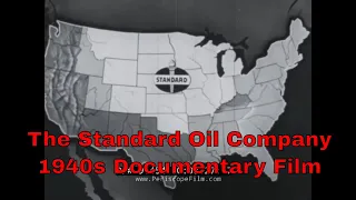 1940s STANDARD OIL COMPANY PROMOTIONAL FILM   CHICAGO, ILLINOIS  GASOLINE & SERVICE STATIONS 91454