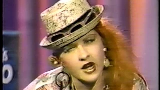 Cyndi interview on America's Top 10  1984