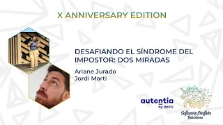 Desafiando el síndrome del impostor: dos miradas - Ariane Jurado y Jordi Marti - SCBCN 23