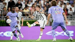 Nicolo Fagioli vs Real Madrid || Juventus Talent
