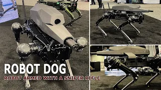 The US Army’s New Robot Dog Armed with Sniper Rifle