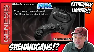 FOMO! You May Not Get A SEGA Genesis Mini 2?! EXTREMELY LIMITED SUPPLY!