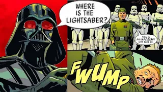 When an Imperial Officer Lost Darth Vader's Lightsaber(Canon) - Star Wars Comics Explained