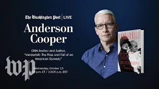 CNN anchor and author Anderson Cooper discusses his new book on the Vanderbilt family