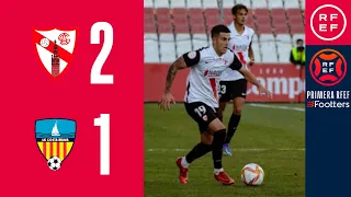 RESUMEN | Sevilla Atlético 2-1 UE Costa Brava | PrimeraRFEF | Jornada 14 | Grupo 2