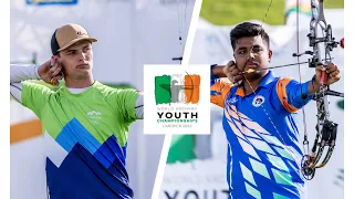 Aljaz Matija Brenk v Priyansh – compound U21 men gold | Limerick 2023 World Archery Youth Champs
