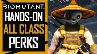 Biomutant Class Guide: All Class Perks & The Best Classes, Best Perks (Hands-ON Gameplay PC)