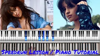 How To Play "Never Be The Same" - Piano Lesson - Camila Cabello