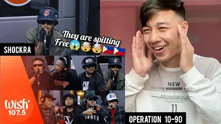 Shockra performs “Operation 10-90” LIVE on Wish 107.5 Bus | REACTION