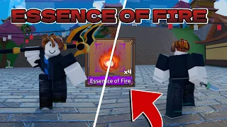 How You Can Get Essence Of Fire  Fast + Showcase AXE and Knife | King Legacy