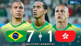 A SELEÇÃO BRASILEIRA BOTAVA MEDO E OS ADVERSÁRIOS TREMIA AS PERNAS AO VER RONALDINHO GAÚCHO EM CAMPO