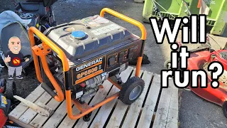 I bought a Generator from a scrap yard but will it run