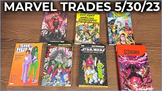 New Marvel Books 05/30/23 Overview| X-MEN '92: THE SAGA CONTINUES | SHE-HULK EPIC VOLUME 4