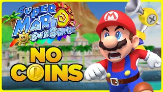 Is it possible to beat Super Mario Sunshine without touching a single coin?