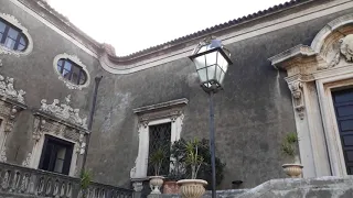 Catania, Sicilia, Cortile Interno Palazzo Biscari.