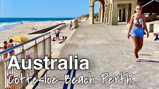 Cottesloe Beach Perth Australia 🇦🇺 | Perth Western Australia walking Tour