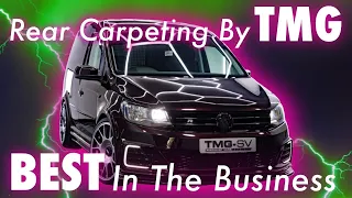 TMG Professional VW Caddy Rear Carpeting-The Caddy Boyz Competition Winners Van