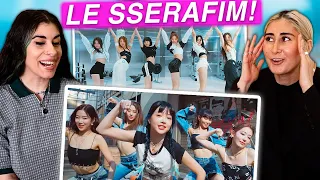 FIRST TIME Reacting to LE SSERAFIM! 🤯 ("ANTIFRAGILE" & "FEARLESS" MV)