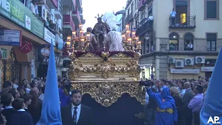 IMPRESIONANTE: San Esteban en la Cuesta del Rosario con VIRGEN DE LOS REYES | Semana Santa 2023