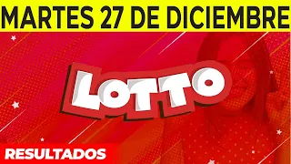 Resultado lotto Ecuador martes 27 de diciembre