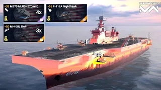CN Type 076 - M270 MLRS GL With May Items Full Gameplay - Modern Warships
