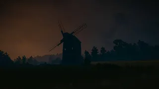 The Witcher 3│ASMR/Sleep Aid│Dancing Wind Mill │Ambient Sounds