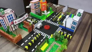 🌁 3D green city model 🌁 || By Babli art and craft