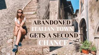 THIS ITALIAN GHOST TOWN GOT A SECOND CHANCE 🤍