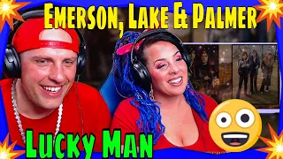 Emerson, Lake & Palmer - Lucky Man (1970) THE WOLF HUNTERZ REACTIONS