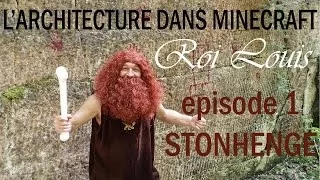 l'architecture dans minecraft  - ep1 - Stonehenge - spécial 100k !
