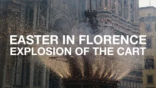 SCOPPIO DEL CARRO (Explosion of the Cart) | Easter in Florence, Italy: