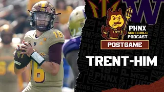 Trenton Bourguet and Arizona State upset Penix Jr and No. 21 Washington in Tempe