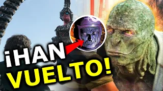 ¡HAN VUELTO! LIZARD Y SANDMAN en SPIDER-MAN NO WAY HOME, ETERNALS la PEOR película del MCU, KANG