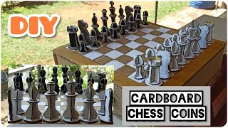 How to make CHESS out of Cardboard in Home