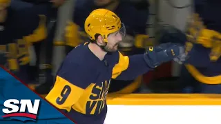 Filip Forsberg Finishes Sweet Dish From Mattias Ekholm To Tie Game Vs. Blues