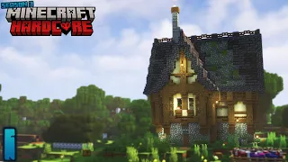 My Perfect Starter House for Hardcore Minecraft! (#1)