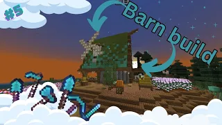 Minecraft survive with me episode 5 | Build a barn.