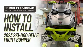 2023 Ski-Doo Gen 5 Front Bumper Install