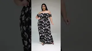 Plus Size Beautiful Maxi Long  Dress | Fashion Q | #shorts #youtubeshorts #plussize #video #dress