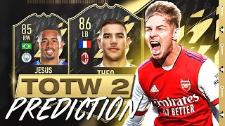 TOTW 2 PREDICTIONS!! FIFA 22