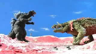 GODZILLA Vs. LIZZIE - Full Battle [HD]