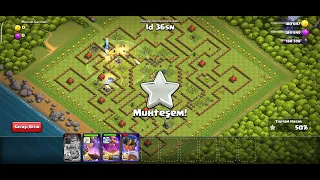 Clash of Clans 10. YIL ETKİNLİĞİ 2022 SON KÖY KOLAY 3 YILDIZ ALMA