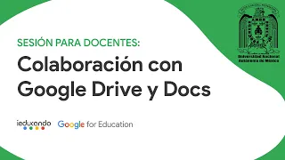 Colaboración con Google Drive y Docs | Docentes ENP-UNAM