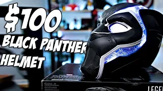 $100 Black Panther Replica Helmet Review | Hasbro Toys Marvel Legends Unboxing