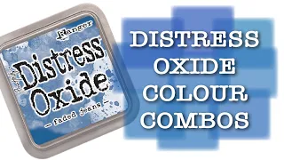 DISTRESS OXIDE COLOUR COMBINATIONS - Faded Jeans