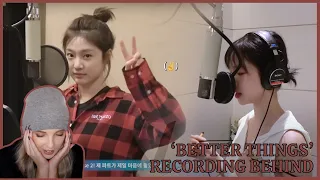 aespa 에스파 'Better Things' Recording Behind The Scenes Reaction ll The Hold This Song Has On Me