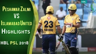 Full Highlights | Peshawar Zalmi Vs Islamabad United | Match 4 | | 24th Feb | HBL PSL 2018  | PSL