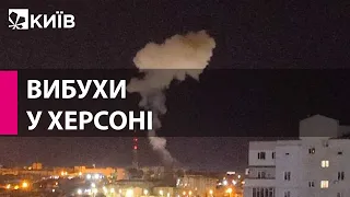 У захопленому Херсоні прогриміли вибухи та відключилося російське телебачення